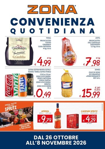 Volantino Zona