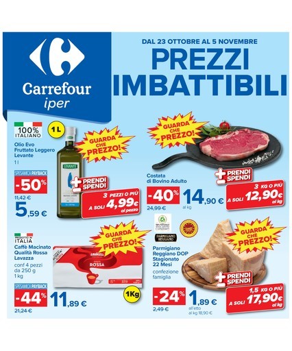 Volantino Carrefour Iper