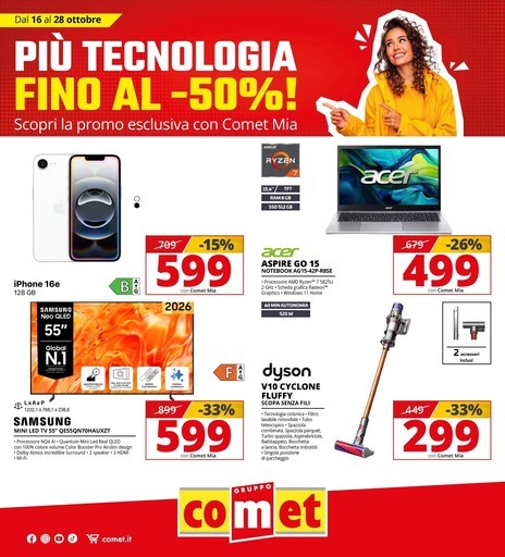 Volantino Comet