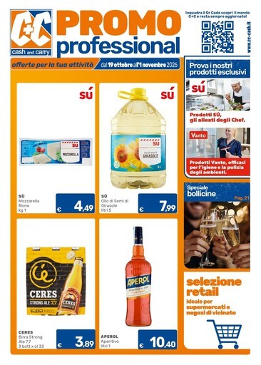 Volantino C+C Cash and Carry