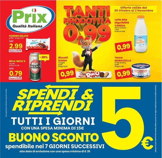 Volantino Prix