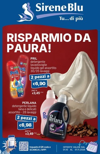 Volantino Sirene Blu