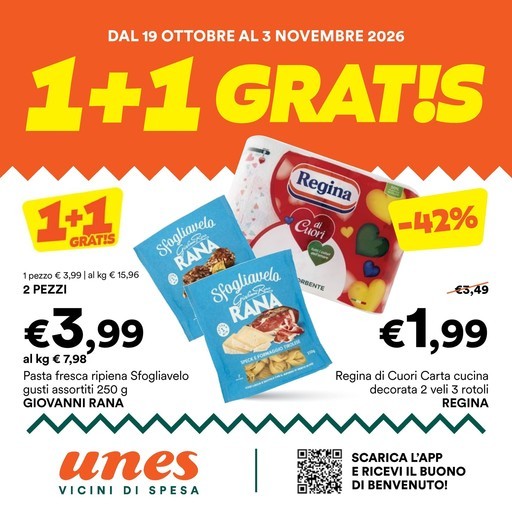 Volantino Unes