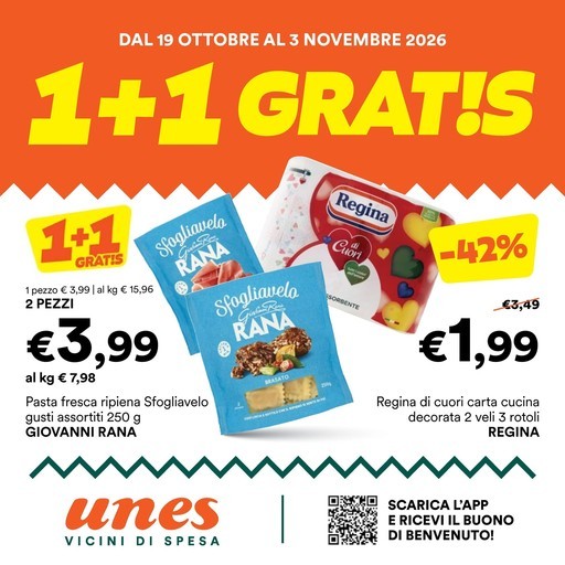 Volantino Unes