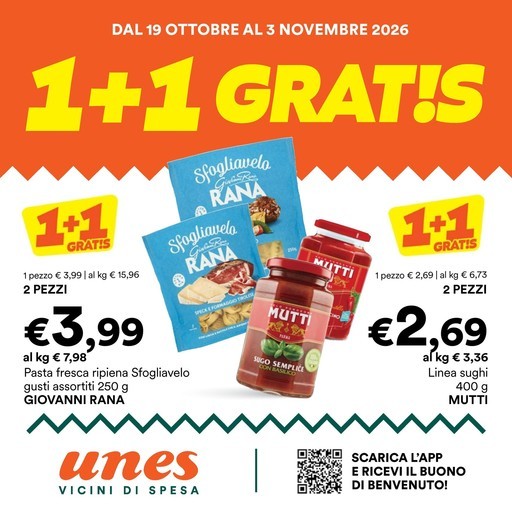 Volantino Unes