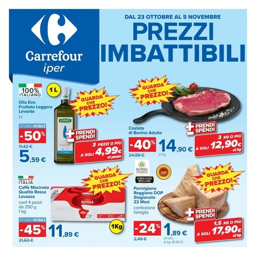 Volantino Carrefour Iper