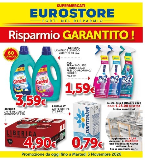 Volantino Supermercati Eurostore