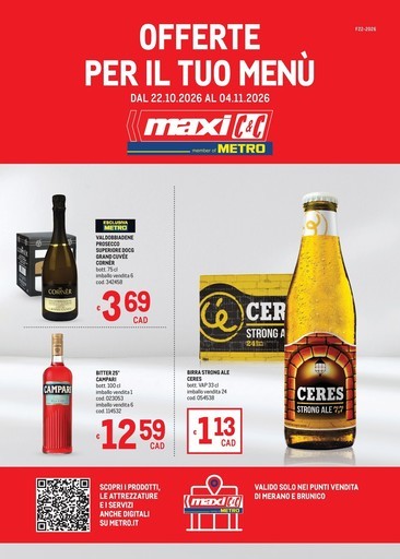 Metro - Offerte per il tuo menù - MAXI
