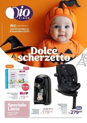 Volantino Io Bimbo