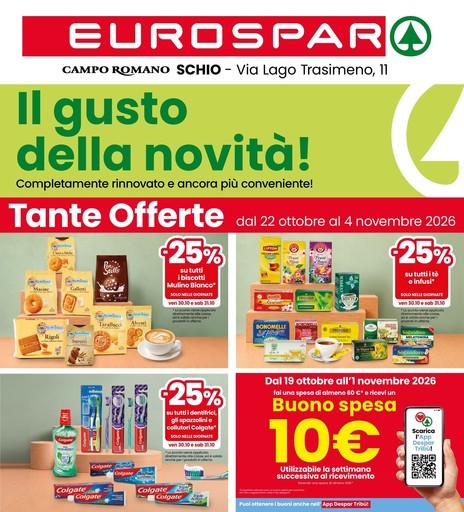 Volantino Eurospar