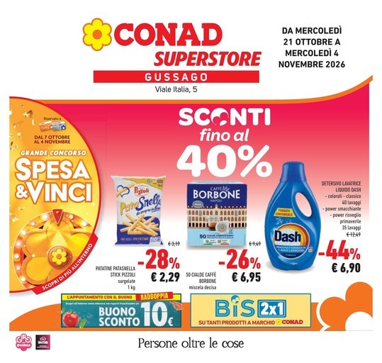 Volantino Conad Superstore