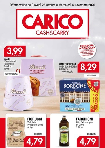 Volantino Carico Cash & Carry