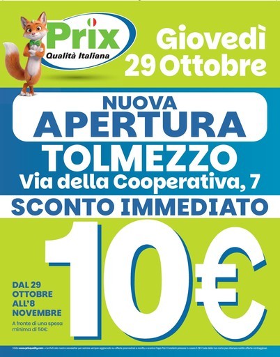 Volantino Prix