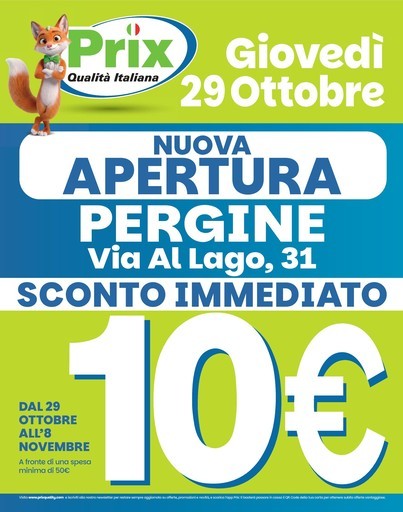Volantino Prix