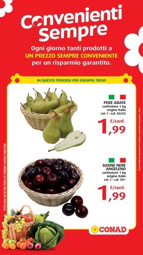 Conad Superstore - CONVENIENTI SEMPRE ORTOFRUTTA