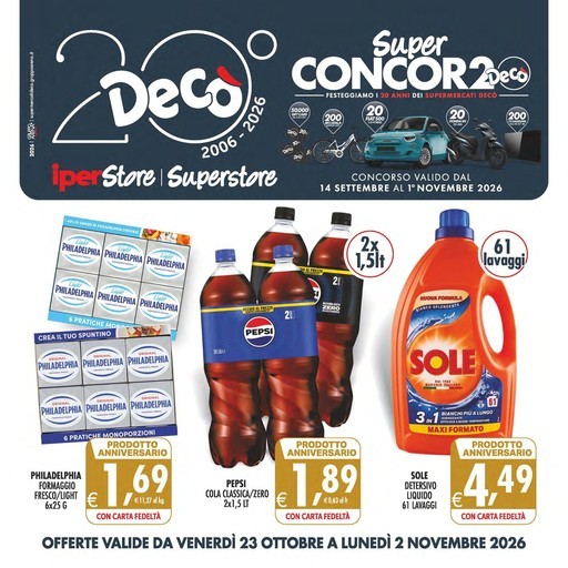 Volantino Deco