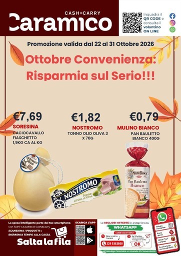 Caramico - Ottobre Convenienza: Risparmia sul Serio!!!