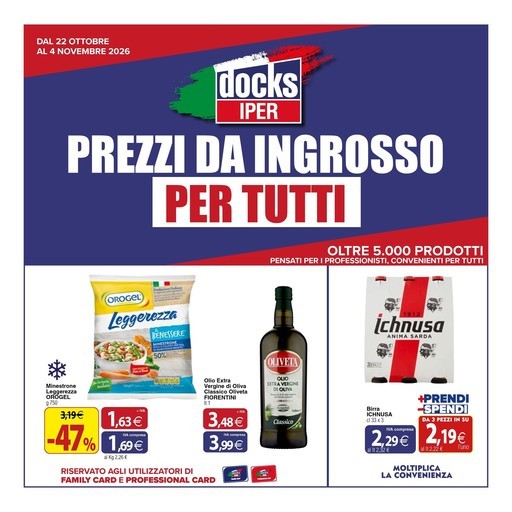 Volantino Docks Iper