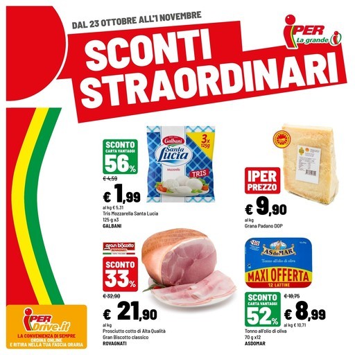 Volantino Iper la grande i