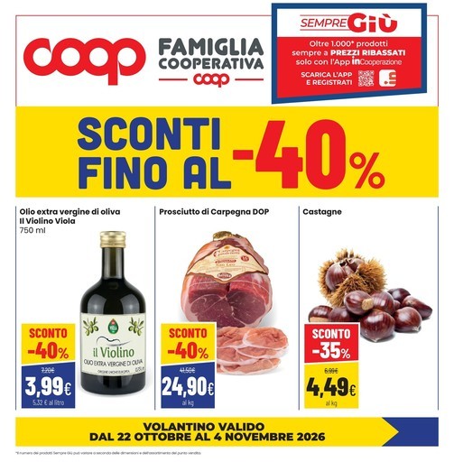 Volantino Coop