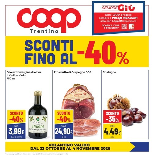 Volantino Coop