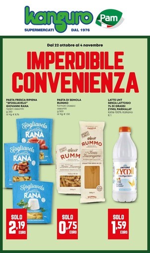 Volantino Kanguro