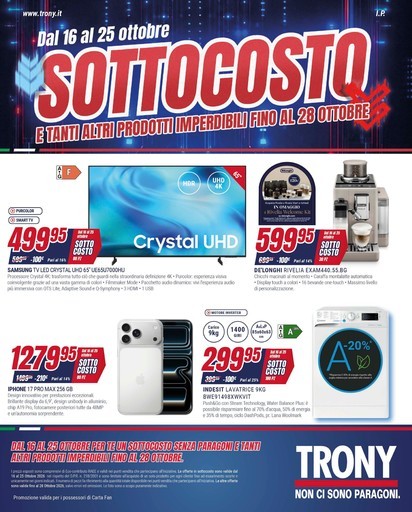 Volantino Trony