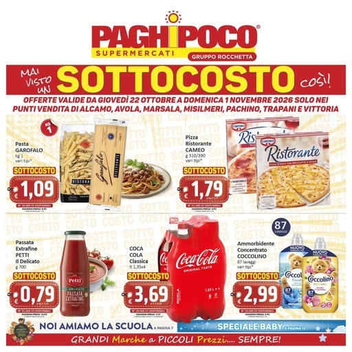 Volantino Paghi Poco