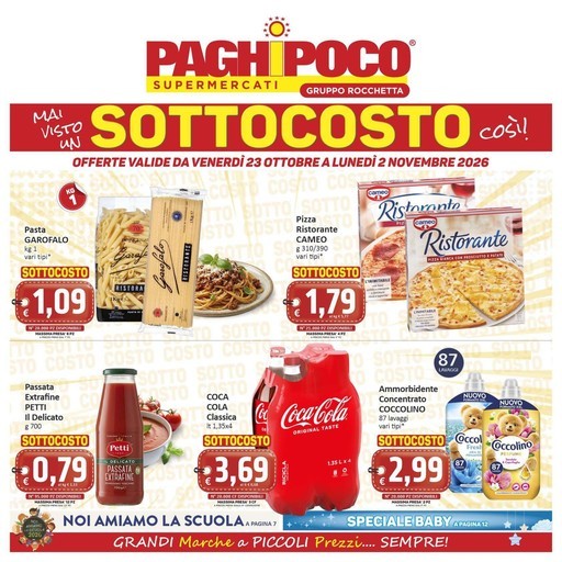 Volantino Paghi Poco