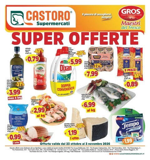 Il Castoro Supermercati - Super offerte