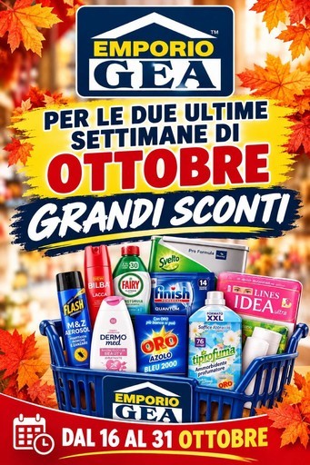 Volantino Emporio Gea