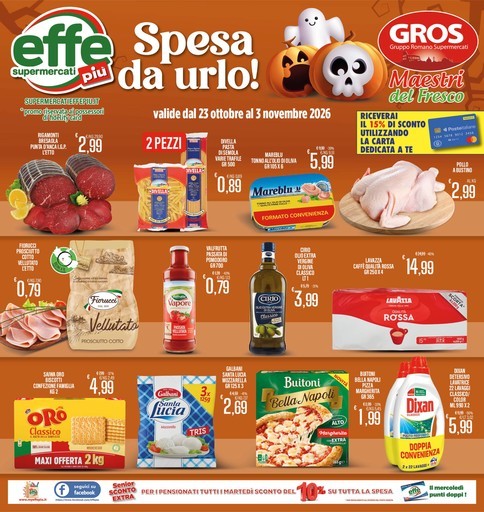 Supermercati Effepiù - Spesa da urlo!