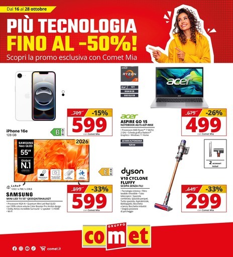 Volantino Comet