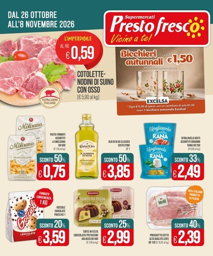 Presto Fresco - Vicino a te!