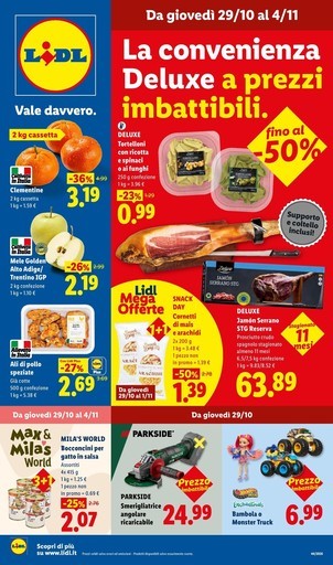 Volantino Lidl