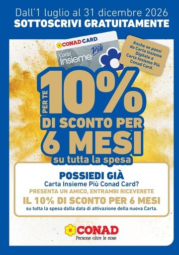 Volantino Conad