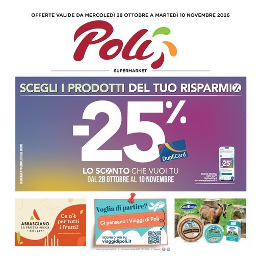 Poli - -25%