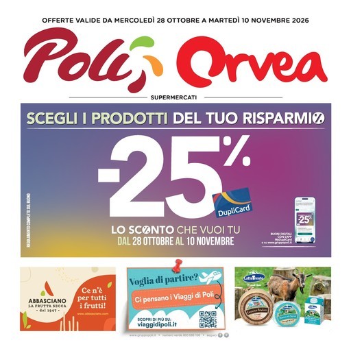 Volantino Orvea