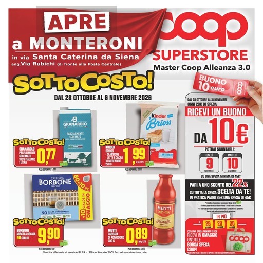 Volantino Coop Alleanza Superstore