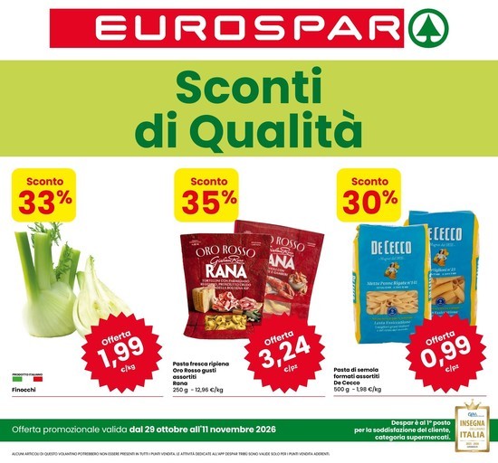Volantino Eurospar