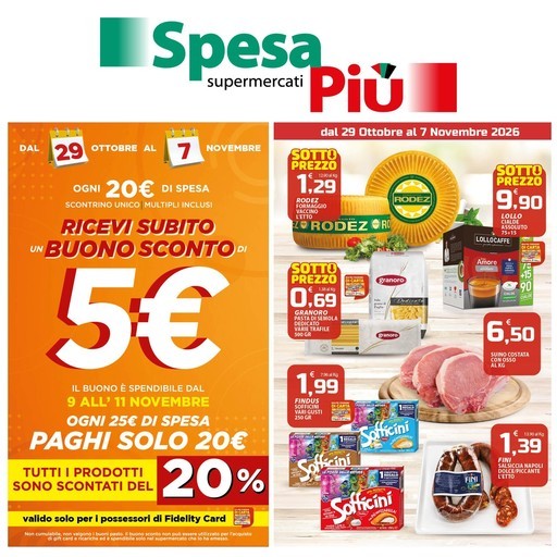 Volantino SpesaPiù Supermercati