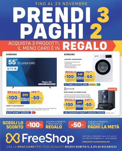 Volantino Freeshop